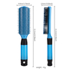 Cushion scalp massage hair brush for professional styling