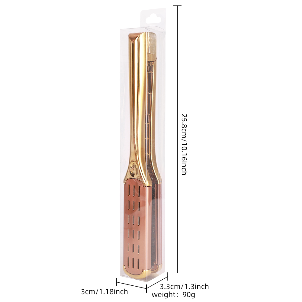 Hair Brush with Clamp